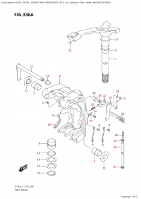 336A - Swivel Bracket (Df100At) (336A -   (Df100At))