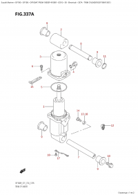 337A - Trim Cylinder (Df100At:e01) (337A -   (Df100At: e01))