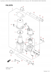 337D - Trim Cylinder (Df115Bt,Df115Bz,Df100C) (337D -   (Df115Bt, Df115Bz, Df100C))