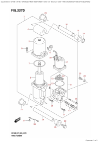 337D - Trim Cylinder (Df115Bt,Df115Bz,Df100C) (337D -   (Df115Bt, Df115Bz, Df100C))