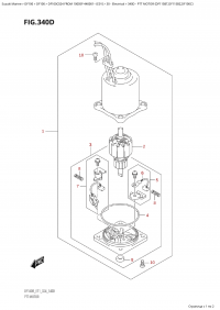 340D - Ptt  Motor  (Df115Bt,Df115Bz,Df100C) (340D -   (Df115Bt, Df115Bz, Df100C))