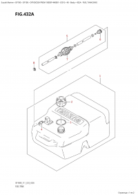 432A - Fuel Tank (E40) (432A -   (E40))