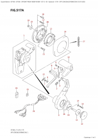 517A - Opt:concealed Remocon (1) (E11,E03) (517A - :  ,   (1) (E11, E03))