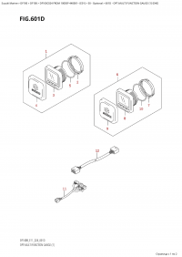 601D  - Opt:multi  Function  Gauge  (1)  (E40) (601D - : multi Function Gauge (1) (E40))