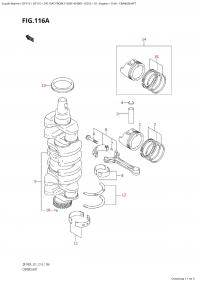 116A - Crankshaft (116A - )