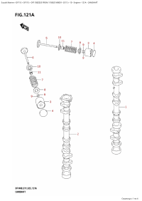 121A - Camshaft (121A -  )