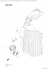 134C - Silencer (Df115At:e01) (134C -  (Df115At: e01))