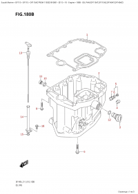 180B - Oil Pan (Df115At,Df115Az,Df140At,Df140Az) (180B -   (Df115At, Df115Az, Df140At, Df140Az))