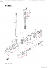 220A  -  Transmission  (Df140Bt,Df115Bt,Df115Bss, (220A -  (Df140Bt, Df115Bt, Df115Bss,)