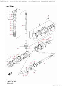 220C - Transmission (Df140Bz,Df115Bz) (220C -  (Df140Bz, Df115Bz))