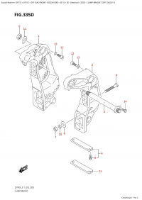 335D - Clamp Bracket (Df115Az:e11) (335D -   (Df115Az: e11))