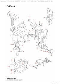 541A - Opt:remote  Control  Assy  Dual  (1) (541A - :     Dual (1))