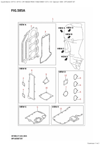 585A - Opt:gasket Set (585A - :  )