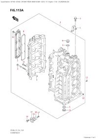 113A - Cylinder Block (113A -  )