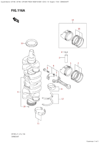 116A - Crankshaft (116A - )