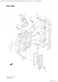 122A - Intake Manifold (122A -  )