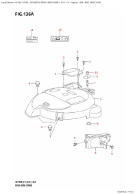 136A - Ring Gear Cover (136A -   )