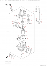 143J - Fuel Vapor Separator (Df140Az:e01) (143J -    (Df140Az: e01))