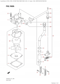 160A - Water Pump (Df140At:e01) (160A -   (Df140At: e01))