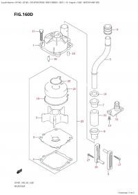 160D - Water Pump (K9) (160D -   (K9))