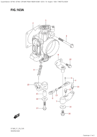 163A - Throttle Body (163A -  )