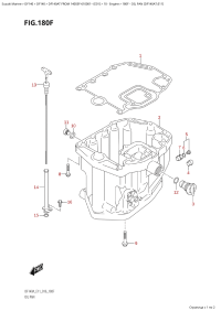 180F - Oil Pan (Df140At:e11) (180F -   (Df140At: e11))