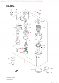 301A - Starting Motor (301A -  )