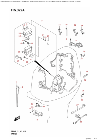 322A - Harness (Df140Bt,Df140Bz) (322A -   (Df140Bt, Df140Bz))