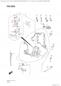 322A - Harness (Df140Bt,Df140Bz) (322A -   (Df140Bt, Df140Bz))