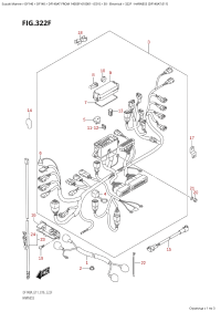 322F - Harness (Df140At:e11) (322F -   (Df140At: e11))