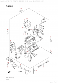 322J - Harness (Df140Az:e01) (322J -   (Df140Az: e01))