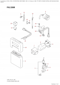 326B  -  Ptt  Switch  /  Engine  Control  Unit (K4,K5,K6,K7,K8,K9, (326B -   /    (K4, K5, K6, K7, K8, K9,)