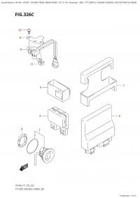 326C - Ptt Switch  /  Engine Control Unit (Df140At,Df140Az) (326C -   /    (Df140At, Df140Az))