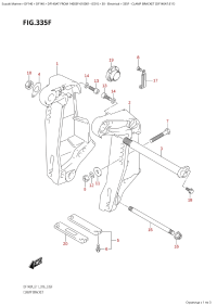 335F - Clamp Bracket (Df140At:e11) (335F -   (Df140At: e11))