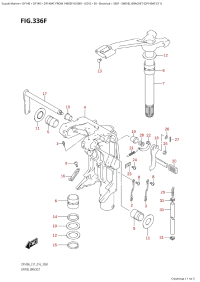 336F - Swivel Bracket (Df140At:e11) (336F -   (Df140At: e11))