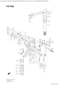 336J - Swivel Bracket (Df140Az:e01) (336J -   (Df140Az: e01))