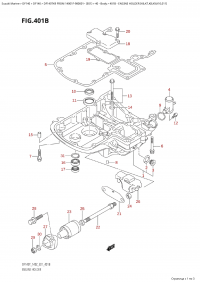 401B - Engine Holder (K6,K7,K8,K9,K10,011) (401B -   (K6, K7, K8, K9, K10, 011))