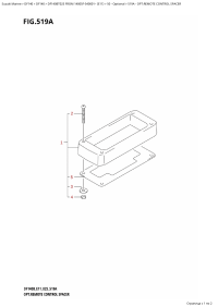 519A - Opt:remote Control Spacer (519A - :   )