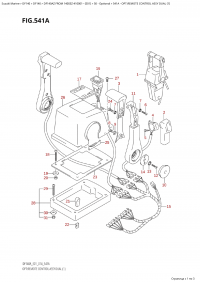 541A - Opt:remote Control Assy Dual (1) (541A - :     Dual (1))