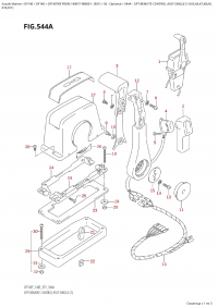 544A  -  Opt:remote  Control  Assy  Single  (1) (K5,K6,K7,K8,K9, (544A -    ,  (1) (K5, K6, K7, K8, K9,)