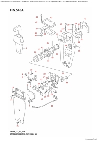 545A - Opt:remote  Control  Assy  Single  (2) (545A -    ,  (2))