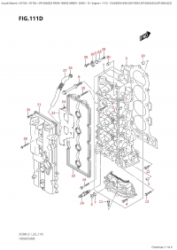 111D - Cylinder  Head ((Df150At,Df150Az):023,Df150As:023) (111D -    ( (Df150At, Df150Az) : 023, Df150As: 023))