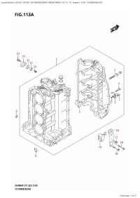 113A - Cylinder Block (113A -  )