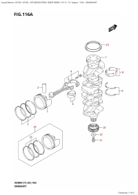 116A - Crankshaft (116A - )