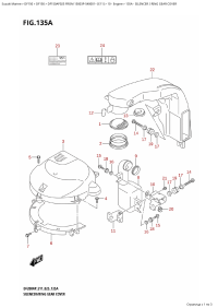 135A - Silencer / Ring Gear Cover (135A -  /   )