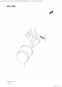 178A - Oil Filter (178A -  )