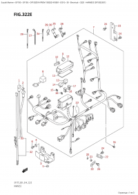 322E - Harness (Df150Z:e01) (322E -   (Df150Z: e01))