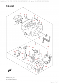 520A - Opt:flush Mount Remocon (520A - :   Remocon)