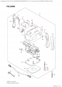 540A - Opt:remote  Control  Assy  Dual (540A - :     Dual)