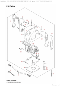 540A - Opt:remote  Control  Assy  Dual (540A - :     Dual)